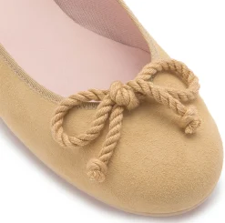 Ballerinas|Horsch Schuhe Pretty Ballerina in Übergrößen Beige