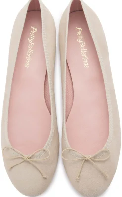 Ballerinas|Horsch Schuhe Pretty Ballerina in Übergrößen Beige