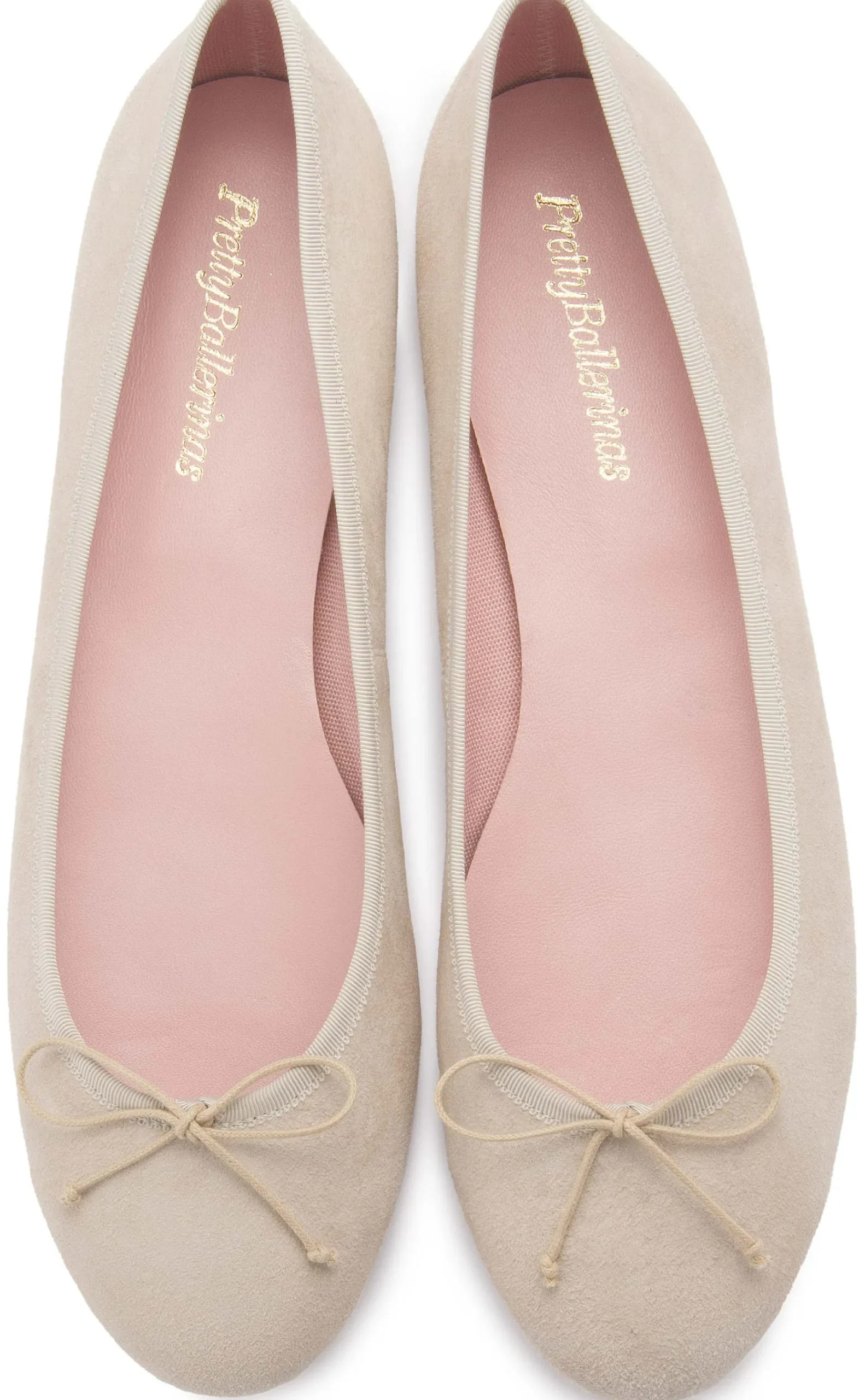 Ballerinas|Horsch Schuhe Pretty Ballerina in Übergrößen Beige