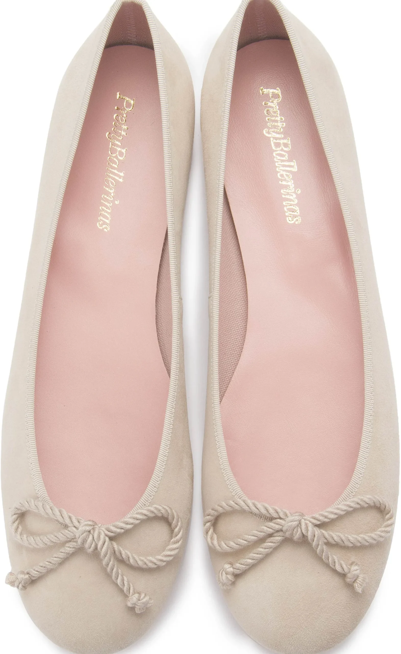 Ballerinas|Horsch Schuhe Pretty Ballerina in Übergrößen Beige
