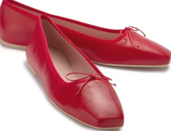 Ballerinas|Horsch Schuhe Pretty Ballerina in Übergrößen Rot