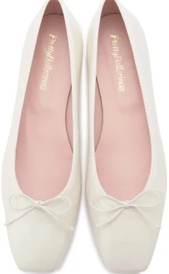 Ballerinas|Horsch Schuhe Pretty Ballerina in Übergrößen Weiß