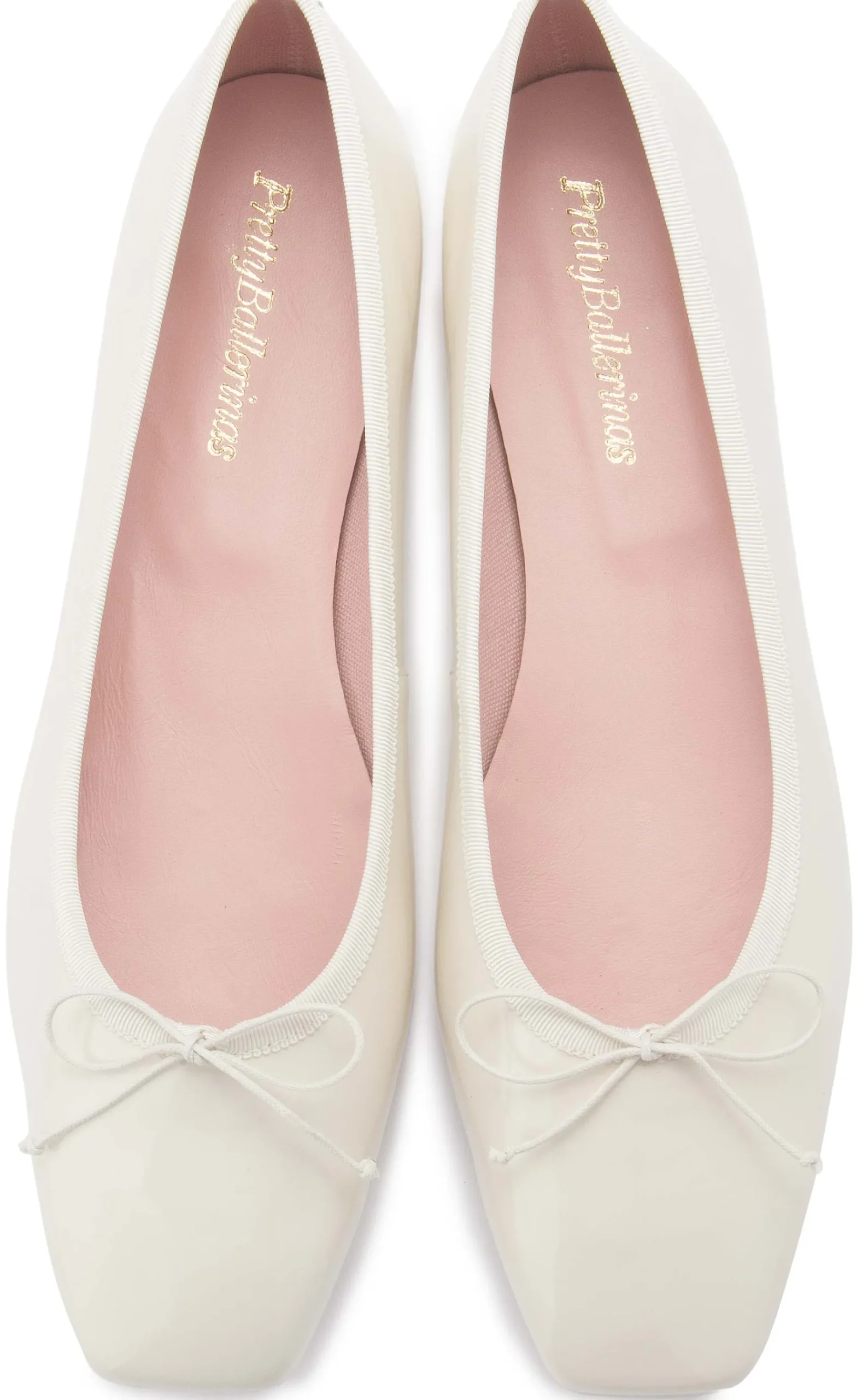 Ballerinas|Horsch Schuhe Pretty Ballerina in Übergrößen Weiß