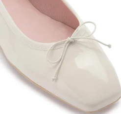 Ballerinas|Horsch Schuhe Pretty Ballerina in Übergrößen Weiß