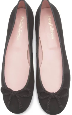 Ballerinas|Horsch Schuhe Pretty Ballerina in Übergrößen Schwarz