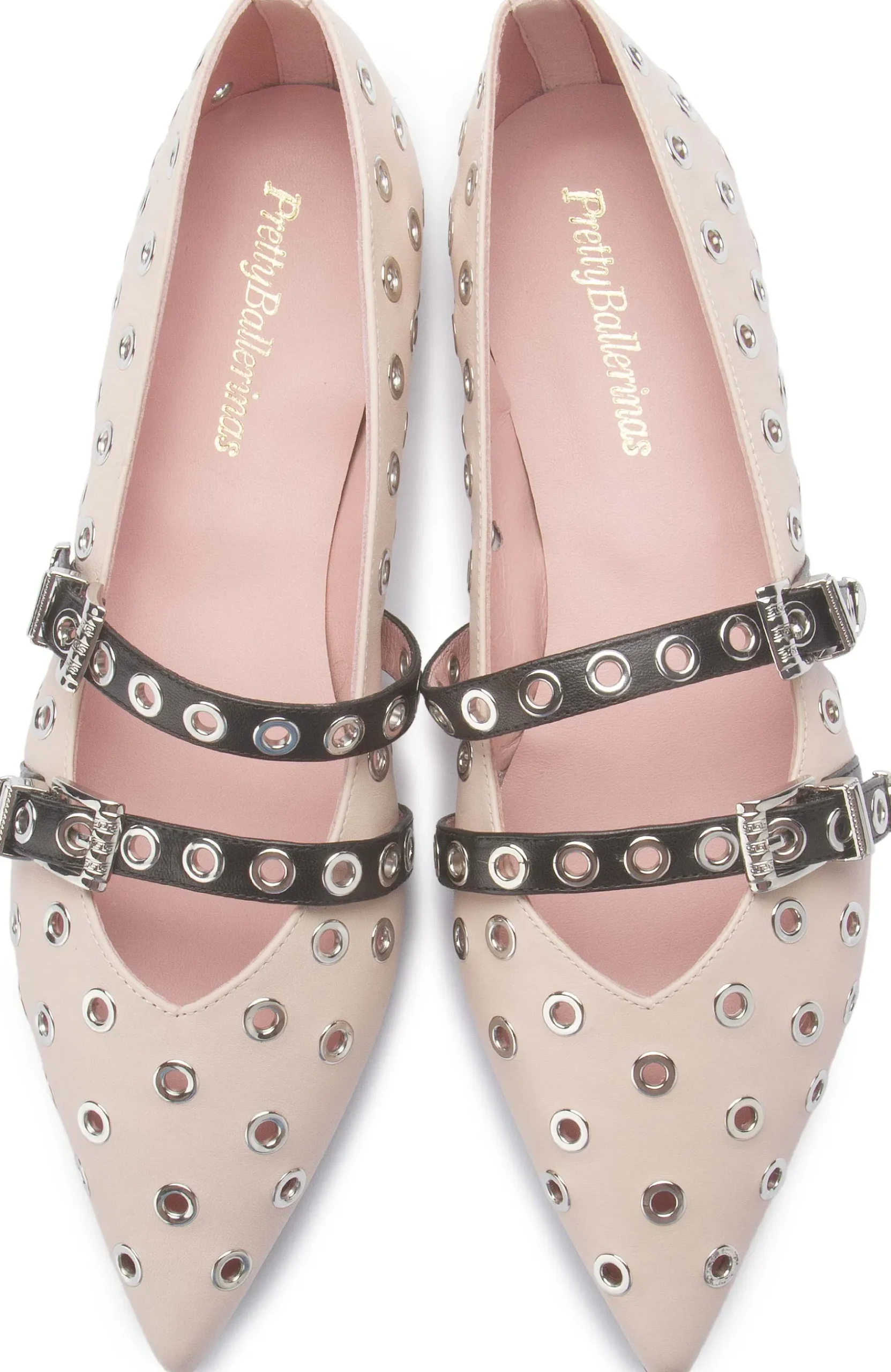 Ballerinas|Horsch Schuhe Pretty Ballerina in Übergrößen Beige