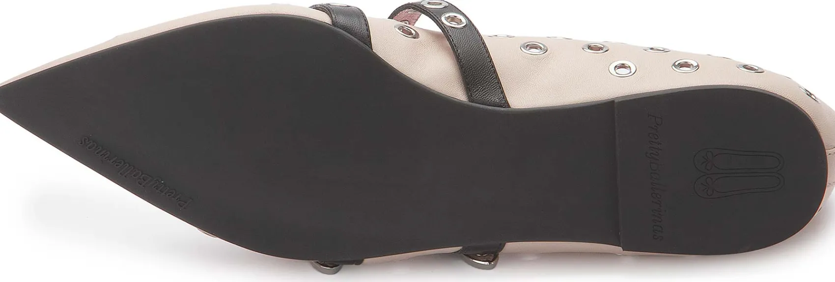 Ballerinas|Horsch Schuhe Pretty Ballerina in Übergrößen Beige