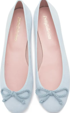 Ballerinas|Horsch Schuhe Pretty Ballerina in Übergrößen Blau