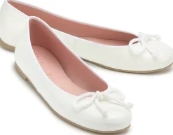 Brautschuhe|Ballerinas|Horsch Schuhe Pretty Ballerina in Übergrößen Weiß