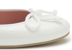 Brautschuhe|Ballerinas|Horsch Schuhe Pretty Ballerina in Übergrößen Weiß
