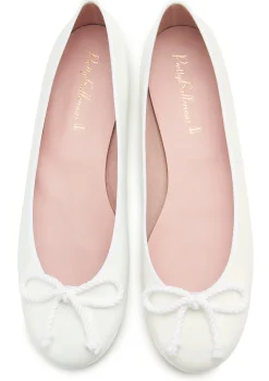 Brautschuhe|Ballerinas|Horsch Schuhe Pretty Ballerina in Übergrößen Weiß