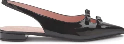 Sling|Ballerinas|Horsch Schuhe Pretty Ballerina in Übergrößen Schwarz