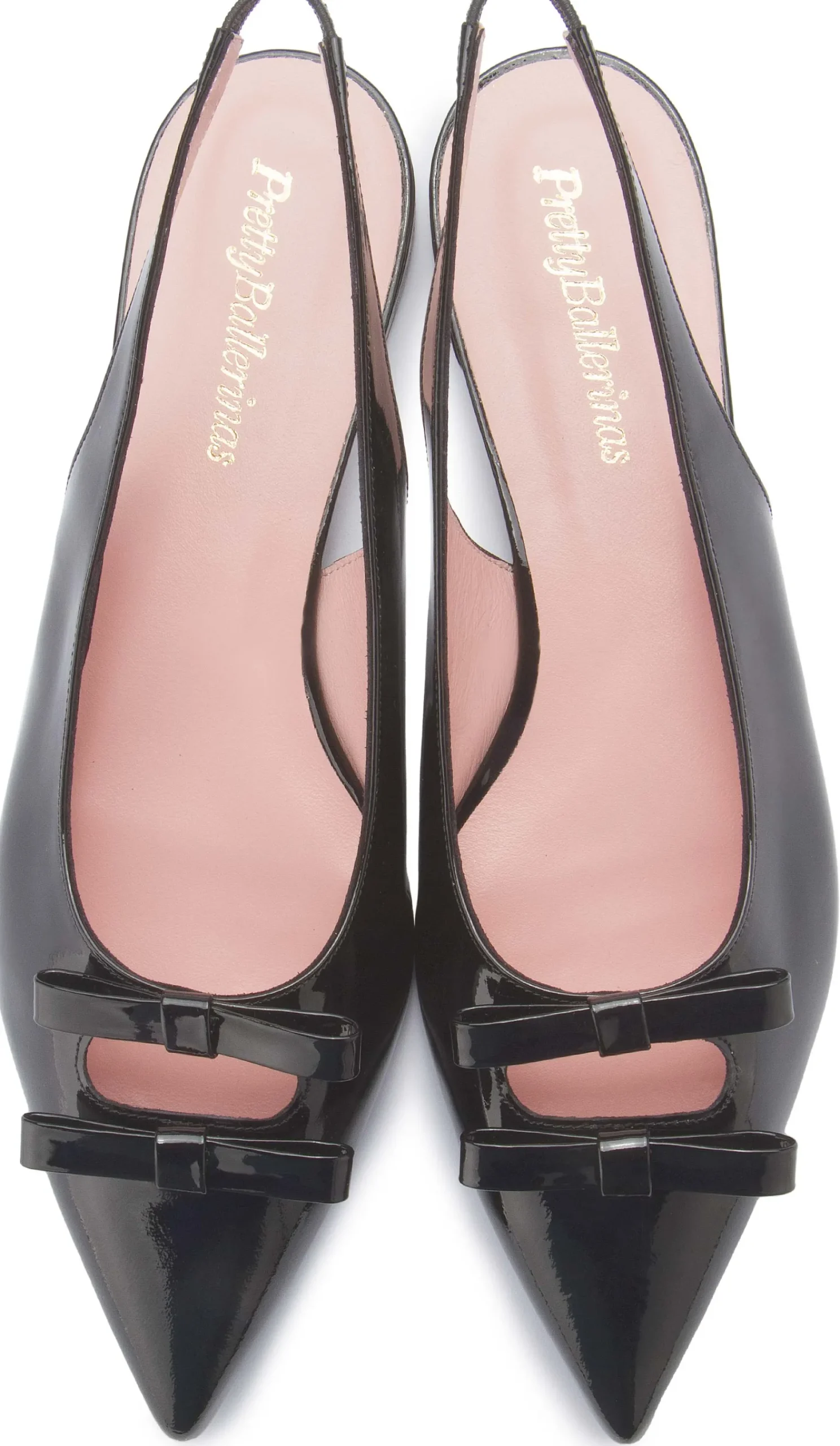 Sling|Ballerinas|Horsch Schuhe Pretty Ballerina in Übergrößen Schwarz
