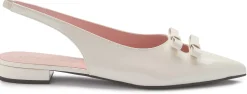 Sling|Ballerinas|Horsch Schuhe Pretty Ballerina in Übergrößen Weiß