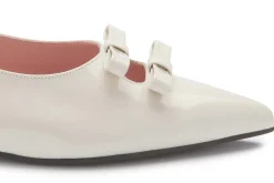 Sling|Ballerinas|Horsch Schuhe Pretty Ballerina in Übergrößen Weiß