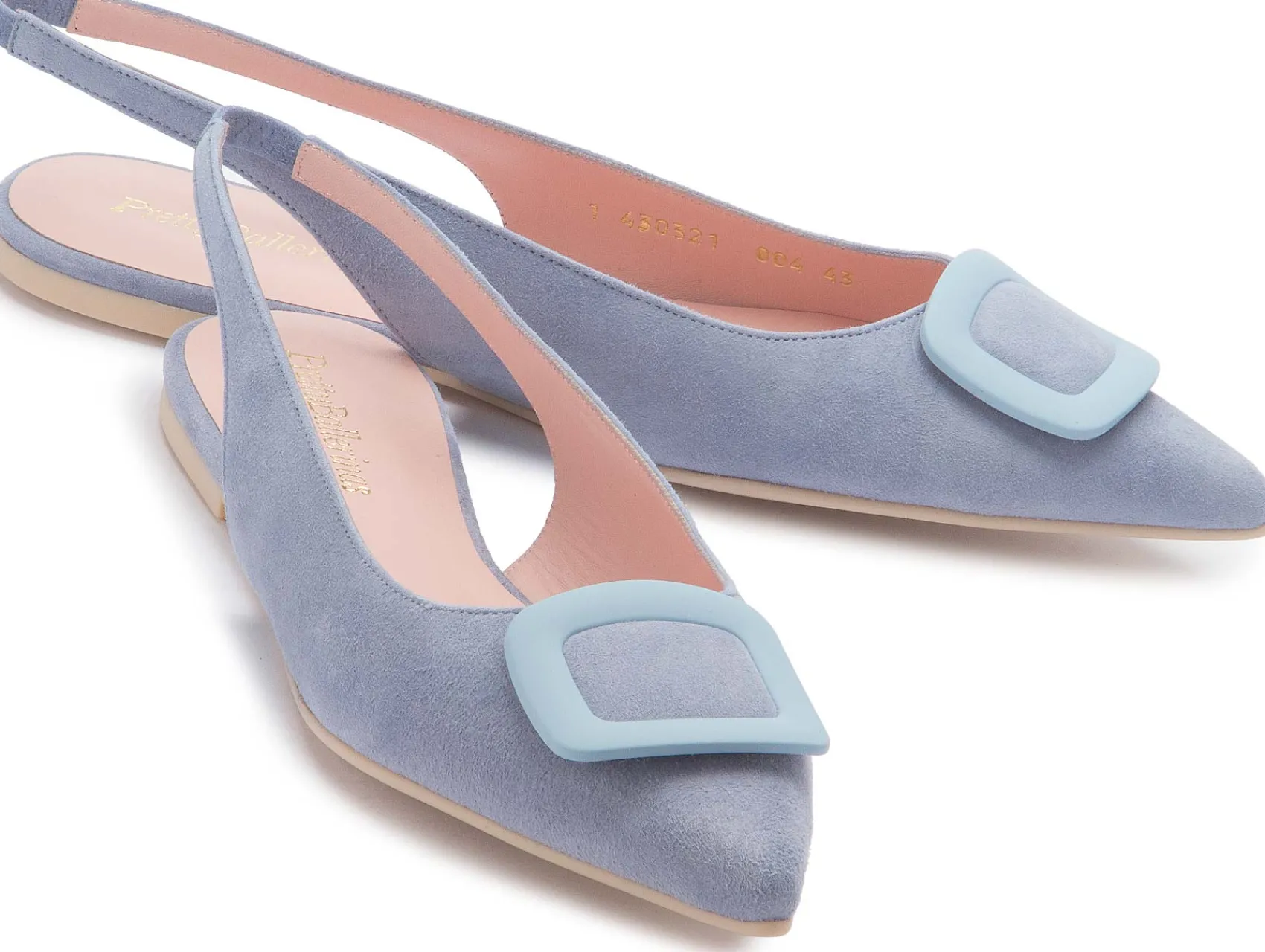 Sling|Horsch Schuhe Pretty Ballerina in Übergrößen Blau