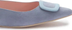 Sling|Horsch Schuhe Pretty Ballerina in Übergrößen Blau
