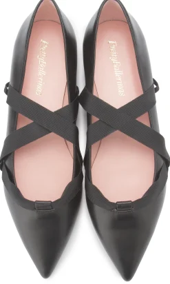 Ballerinas|Horsch Schuhe Pretty Ballerinas in Übergrößen Schwarz