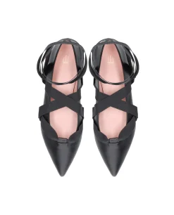 Ballerinas|Horsch Schuhe Pretty Ballerinas in Übergrößen Schwarz