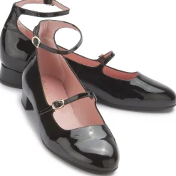 Ballerinas|Horsch Schuhe Pretty Ballerinas in Übergrößen Schwarz