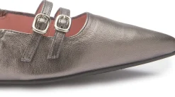 Ballerinas|Horsch Schuhe Pretty Ballerinas in Übergrößen Silber