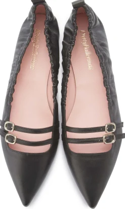 Ballerinas|Horsch Schuhe Pretty Ballerinas in Übergrößen Schwarz