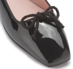 Ballerinas|Horsch Schuhe Pretty Ballerinas in Übergrößen Schwarz