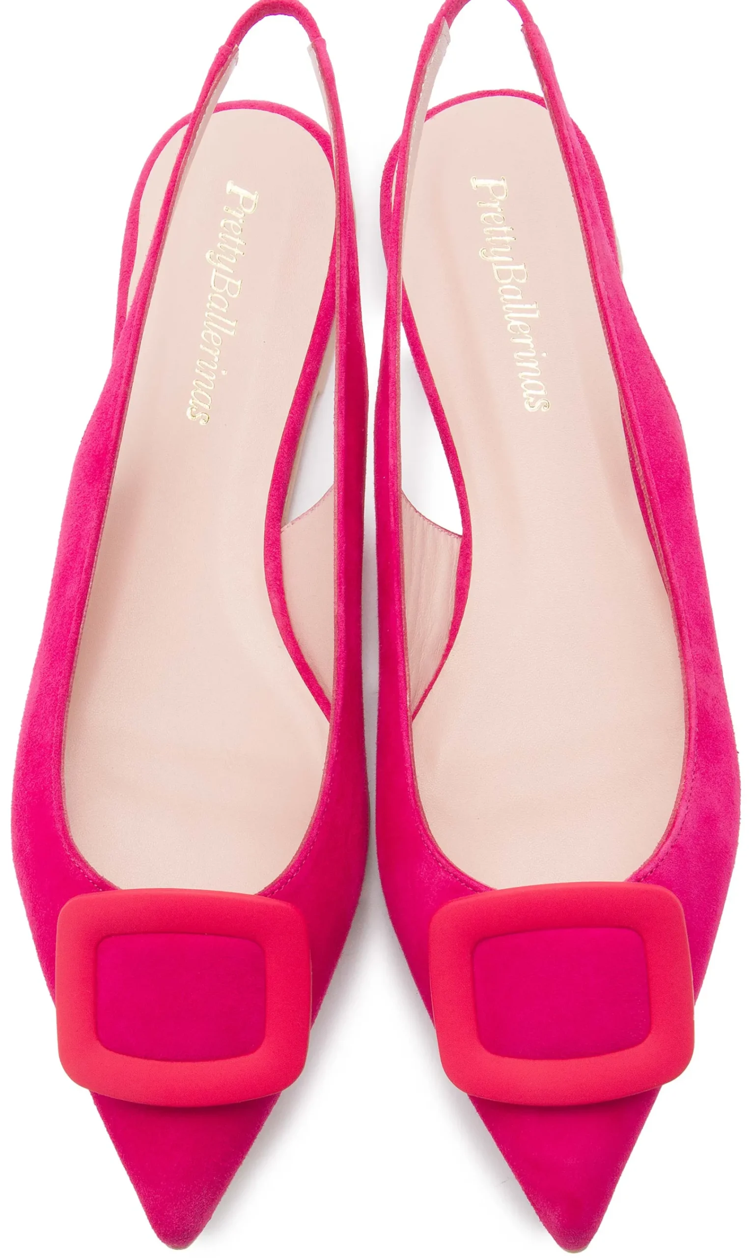 Sling|Horsch Schuhe Pretty Ballerinas in Übergrößen Pink