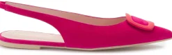 Sling|Horsch Schuhe Pretty Ballerinas in Übergrößen Pink