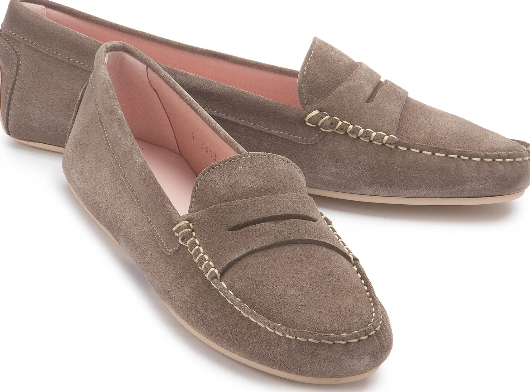 Slipper|Ballerinas|Horsch Schuhe Pretty Loafer in Übergrößen Braun