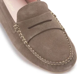 Slipper|Ballerinas|Horsch Schuhe Pretty Loafer in Übergrößen Braun