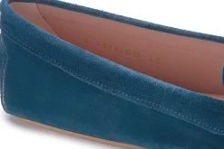 Slipper|Horsch Schuhe Pretty Loafer in Übergrößen Blau