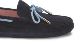 Slipper|Horsch Schuhe Pretty Loafer in Übergrößen Blau