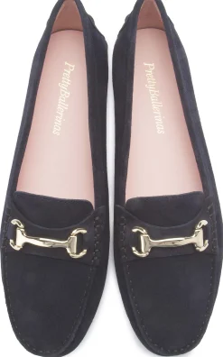 Slipper|Horsch Schuhe Pretty Loafer in Übergrößen Blau