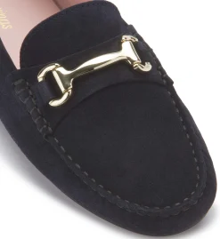 Slipper|Horsch Schuhe Pretty Loafer in Übergrößen Blau