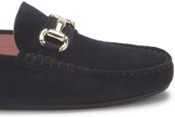 Slipper|Horsch Schuhe Pretty Loafer in Übergrößen Blau