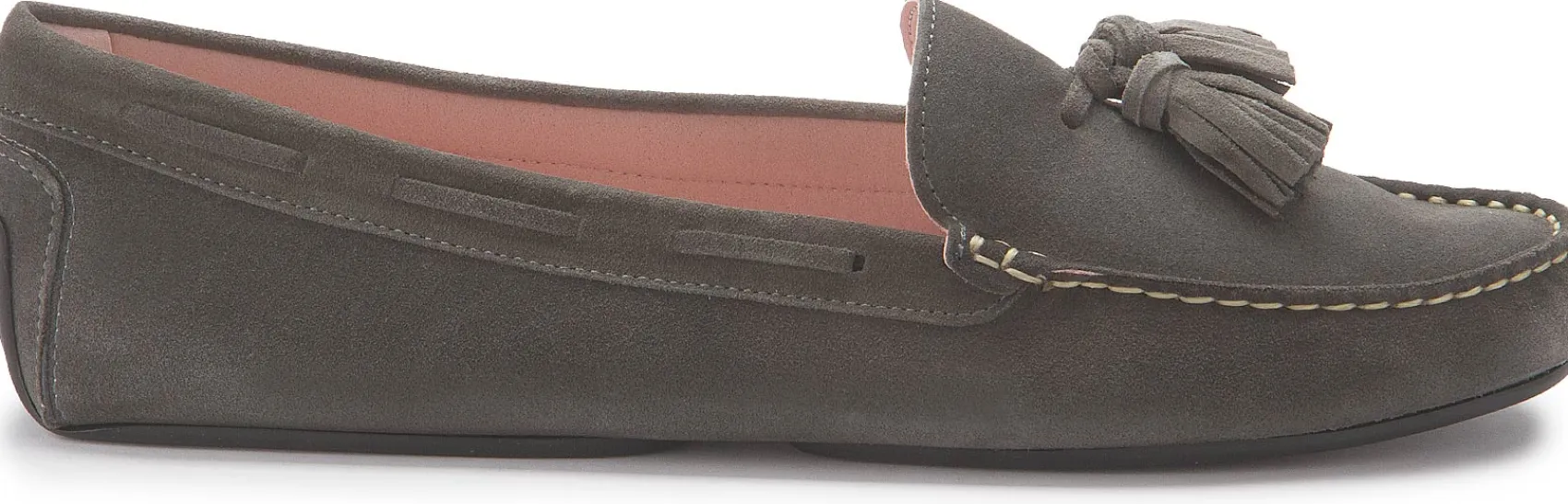 Slipper|Ballerinas|Horsch Schuhe Pretty Loafer in Übergrößen Grau