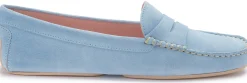 Slipper|Horsch Schuhe Pretty Loafer in Übergrößen Blau