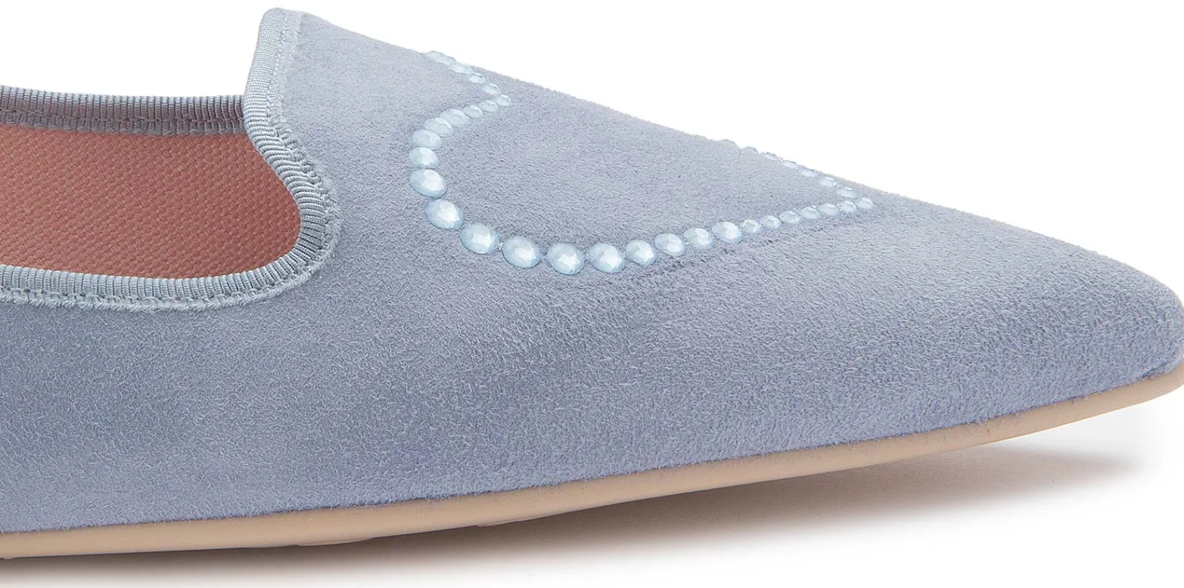 Slipper|Ballerinas|Horsch Schuhe Pretty Loafer in Übergrößen Blau