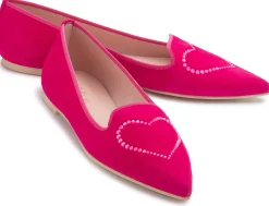Slipper|Ballerinas|Horsch Schuhe Pretty Loafer in Übergrößen Pink