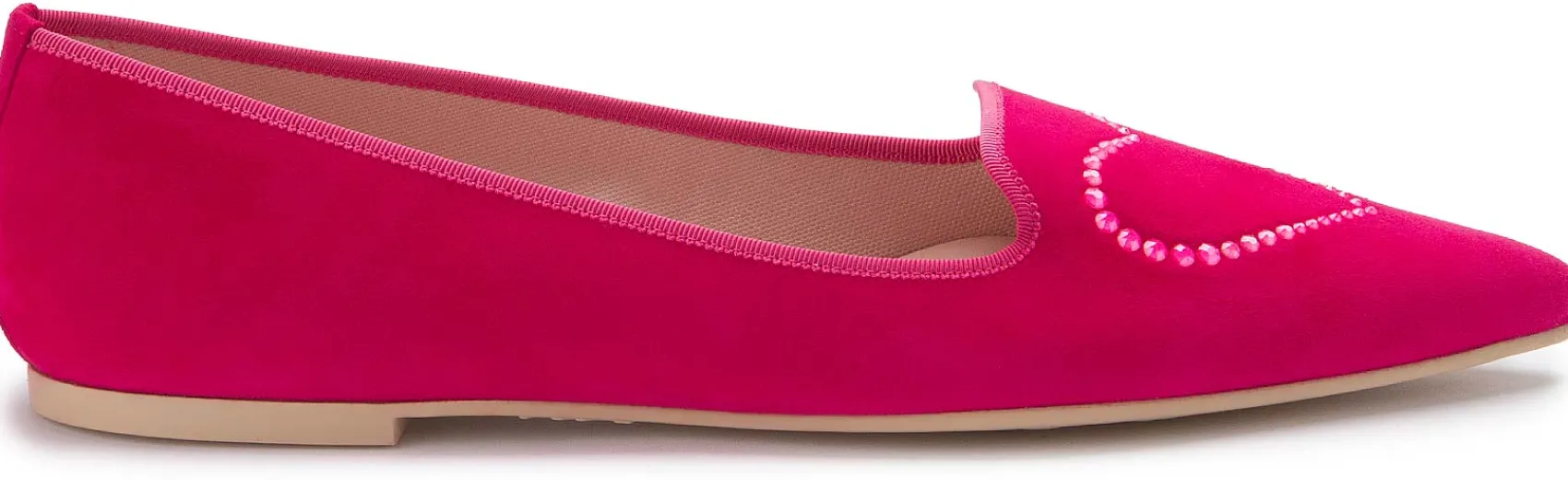Slipper|Ballerinas|Horsch Schuhe Pretty Loafer in Übergrößen Pink