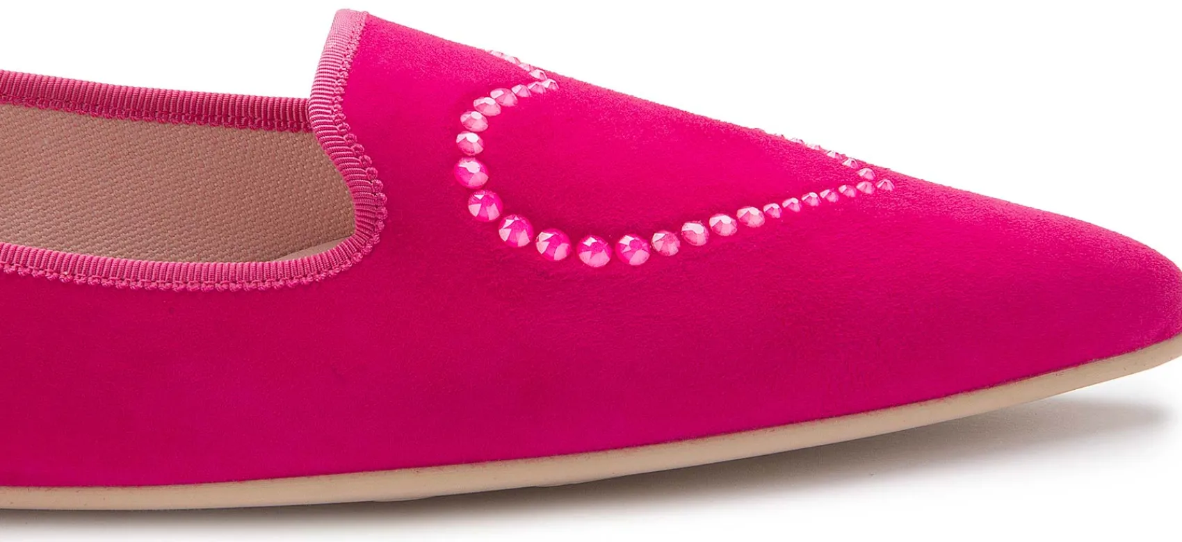 Slipper|Ballerinas|Horsch Schuhe Pretty Loafer in Übergrößen Pink