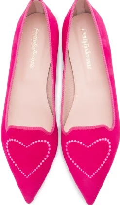 Slipper|Ballerinas|Horsch Schuhe Pretty Loafer in Übergrößen Pink