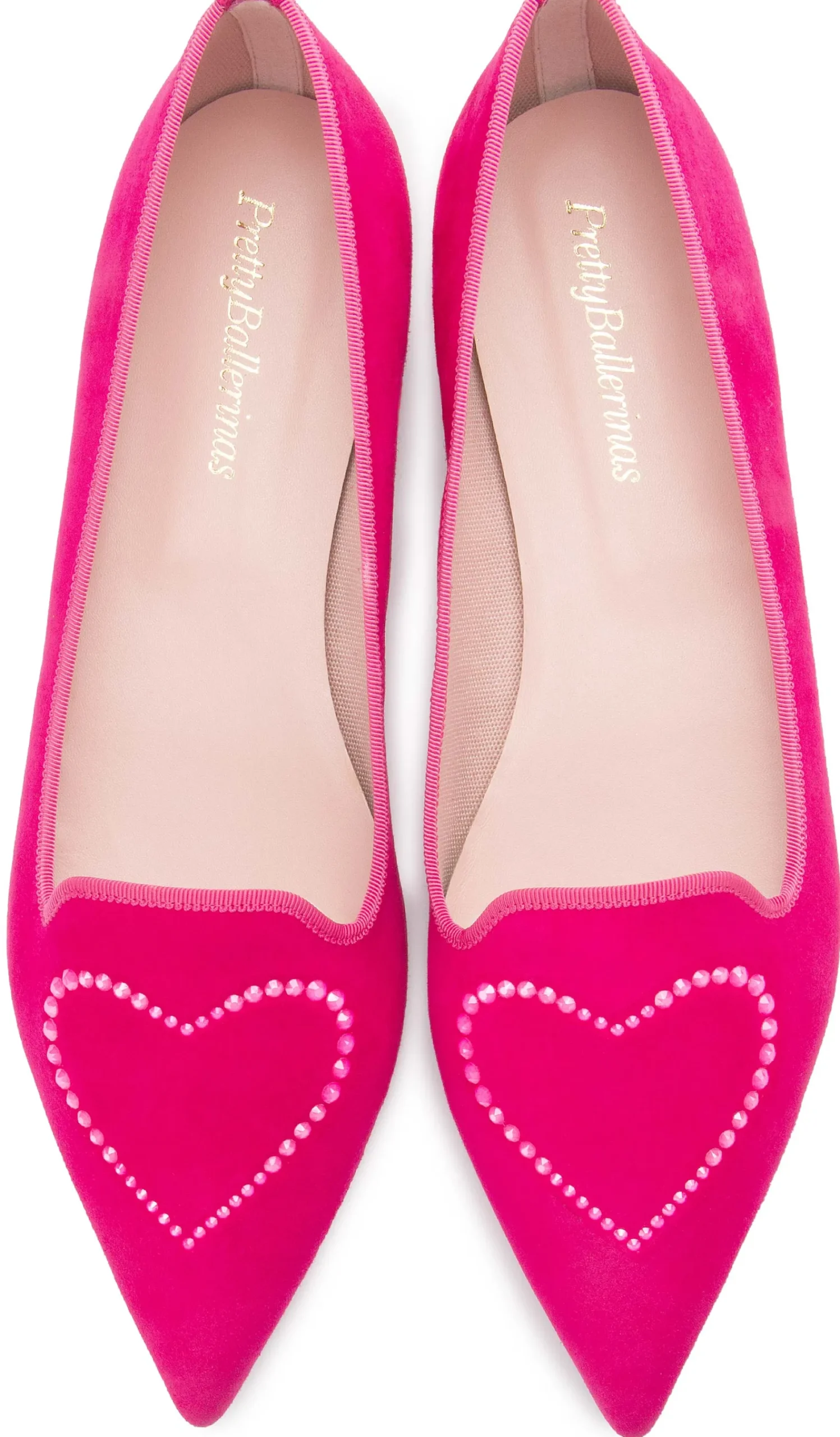 Slipper|Ballerinas|Horsch Schuhe Pretty Loafer in Übergrößen Pink