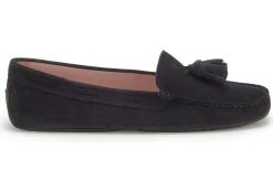 Slipper|Horsch Schuhe Pretty Loafer in Übergrößen Blau