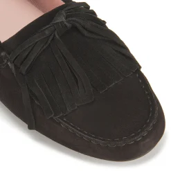 Slipper|Ballerinas|Horsch Schuhe Pretty Loafers in Übergrößen Schwarz