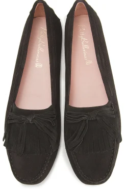 Slipper|Ballerinas|Horsch Schuhe Pretty Loafers in Übergrößen Schwarz