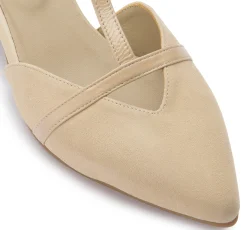 Pumps|Horsch Schuhe Pump in Übergrößen Beige