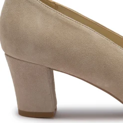 Pumps|Horsch Schuhe Pumps in Übergrößen Beige