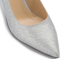 Pumps|Horsch Schuhe Pumps in Übergrößen Silber